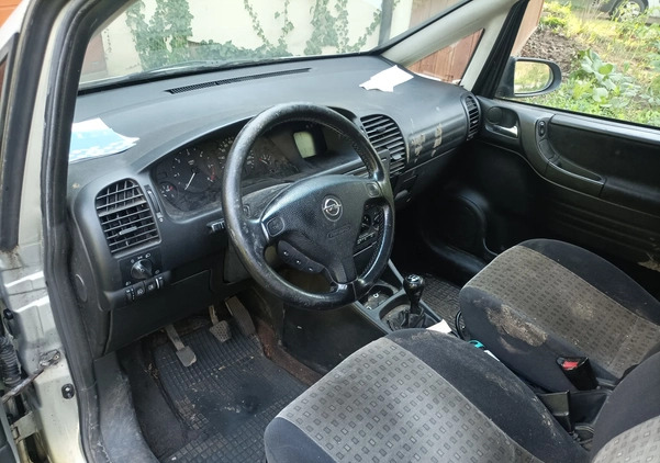 Opel Zafira cena 2900 przebieg: 384317, rok produkcji 2001 z Otwock małe 497